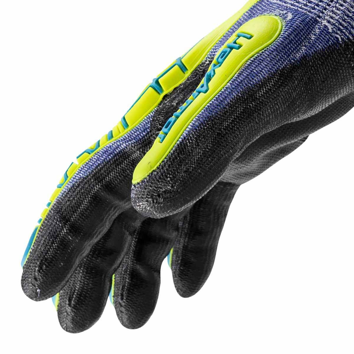 HexArmor 2095-L (9) High Cut-Impact Glove with PU Palm Dip, size Large - 4