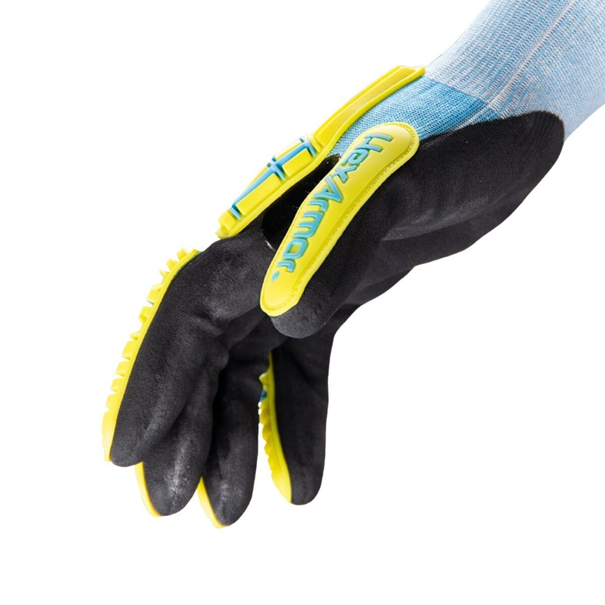 HexArmor 3010 Helix Core Series Impact-Resistant Nitrile-Coated Cut-Resistant Gloves - 4