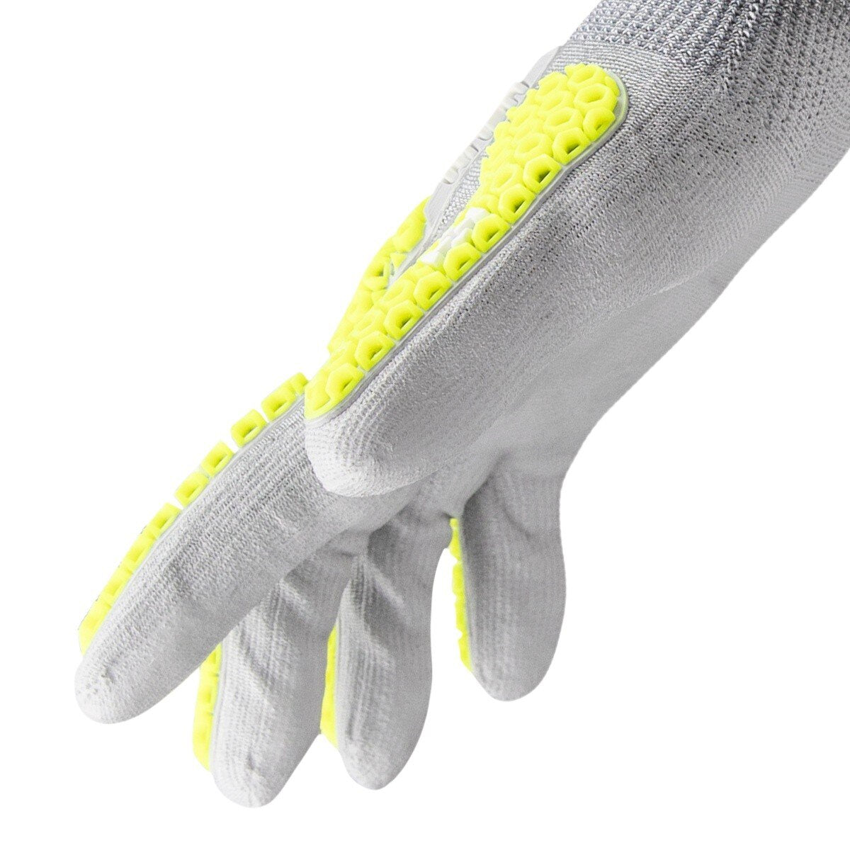 HexArmor 3013IMP-S (7) Helix 18 Gauge A6 Cut Impact Gloves with Polyurethane Palm - 4
