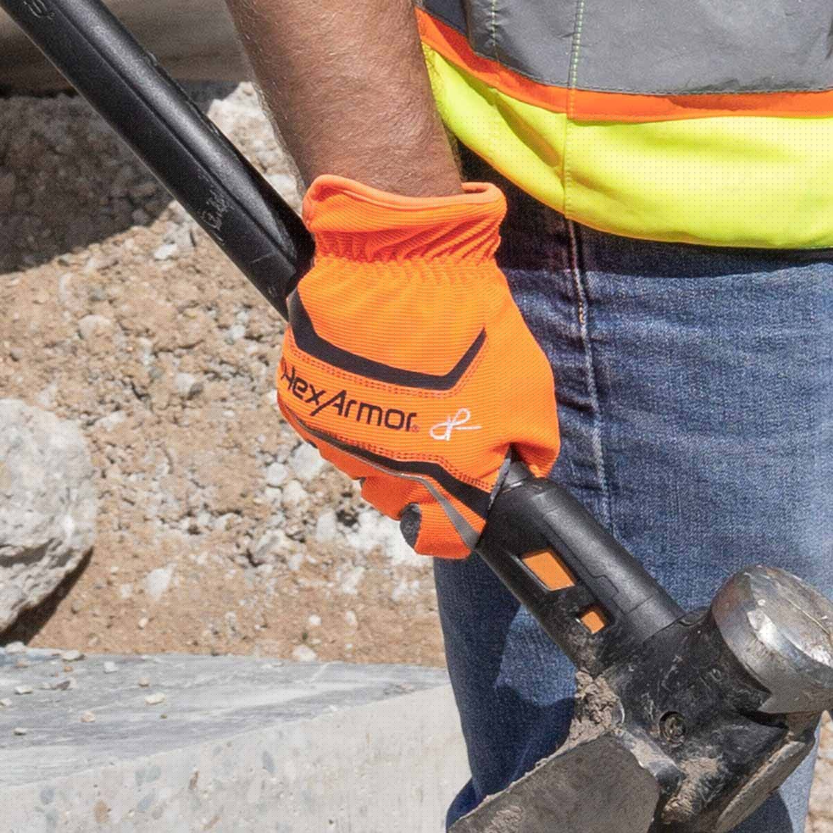 HexArmor 4072-XL (10) Chrome SLT Cut-Resistant Mechanics Gloves, size XL - 4