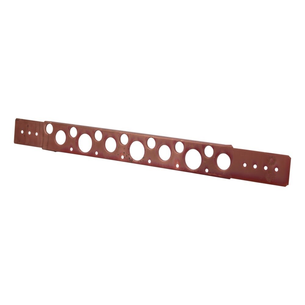 HoldRite 108-20 20 in Copper-Bonded Flat Pipe Support Bracket with Extruded Holes