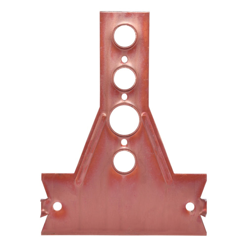 HoldRite 109-N-6 Copper-Bonded Steel Pipe Support Bracket for 1/2 in. and 3/4 in. Copper Pipe - 3