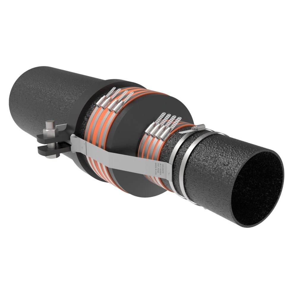 HoldRite 117-12x6R 12 x 6 in. No-Hub Short Reducer Restraint - 2