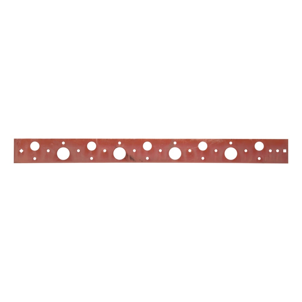 HoldRite 150-20 20 in. Copper-Bonded Flat Bracket for 1/2 in. or 3/4 in. Pipe - 2