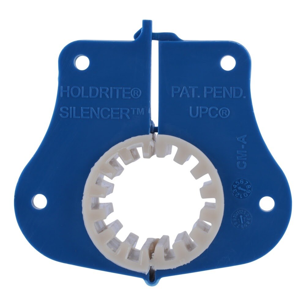 HoldRite 263 Silencer 1 in. Acoustical Through Stud Isolator Suspension Clamp - 2
