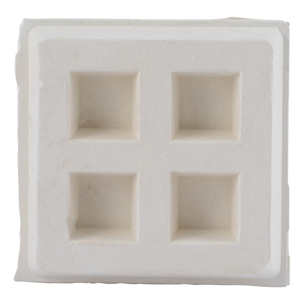 HoldRite 274 2 in. x 2 in. x 3/4 in. Neoprene Acoustical Riser Pad for Pipe and Equipment Isolation - 3