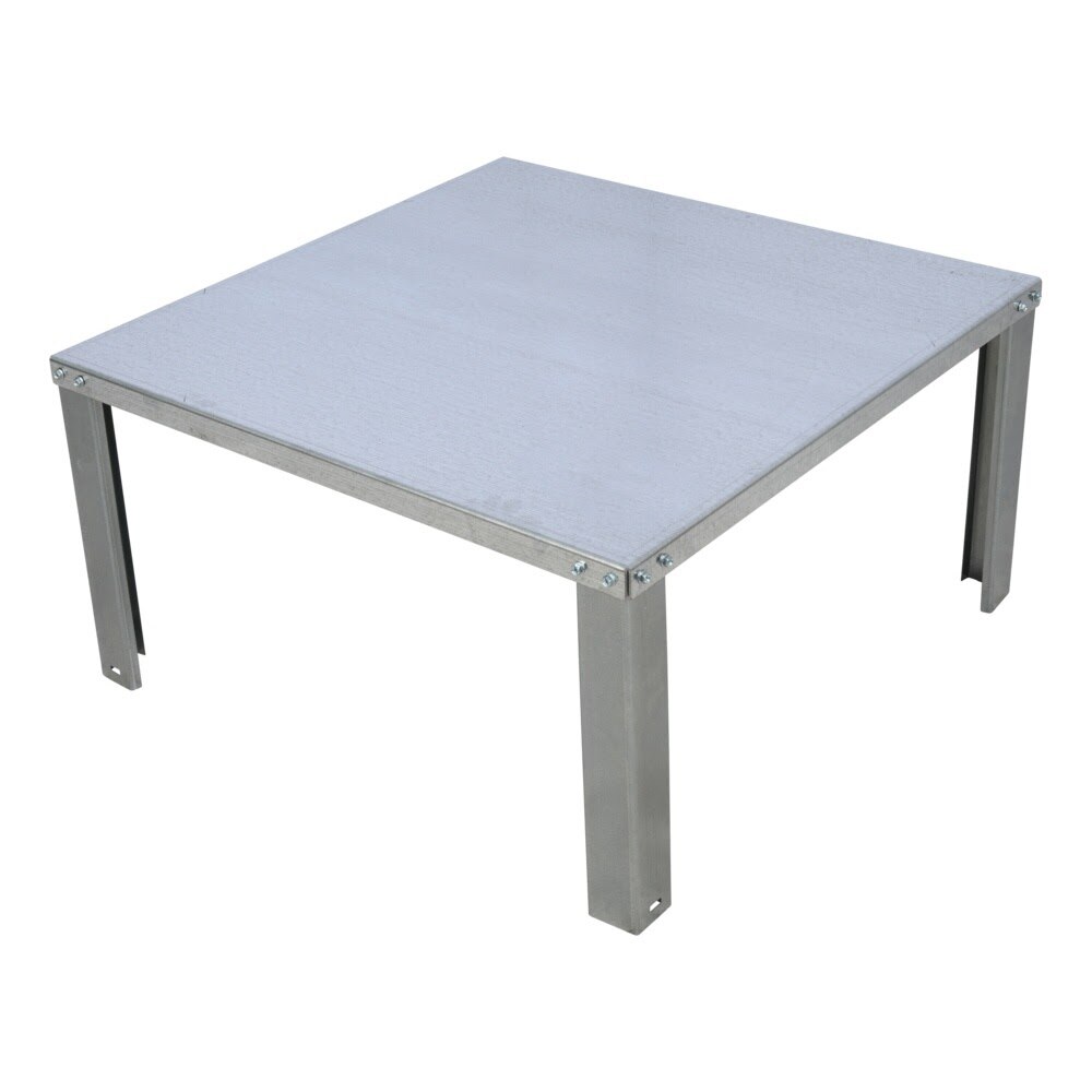 HoldRite 40-S-30-U 30 in. Unassembled Water Heater Stand Supports Up to 100 Gallons 1200 lbs