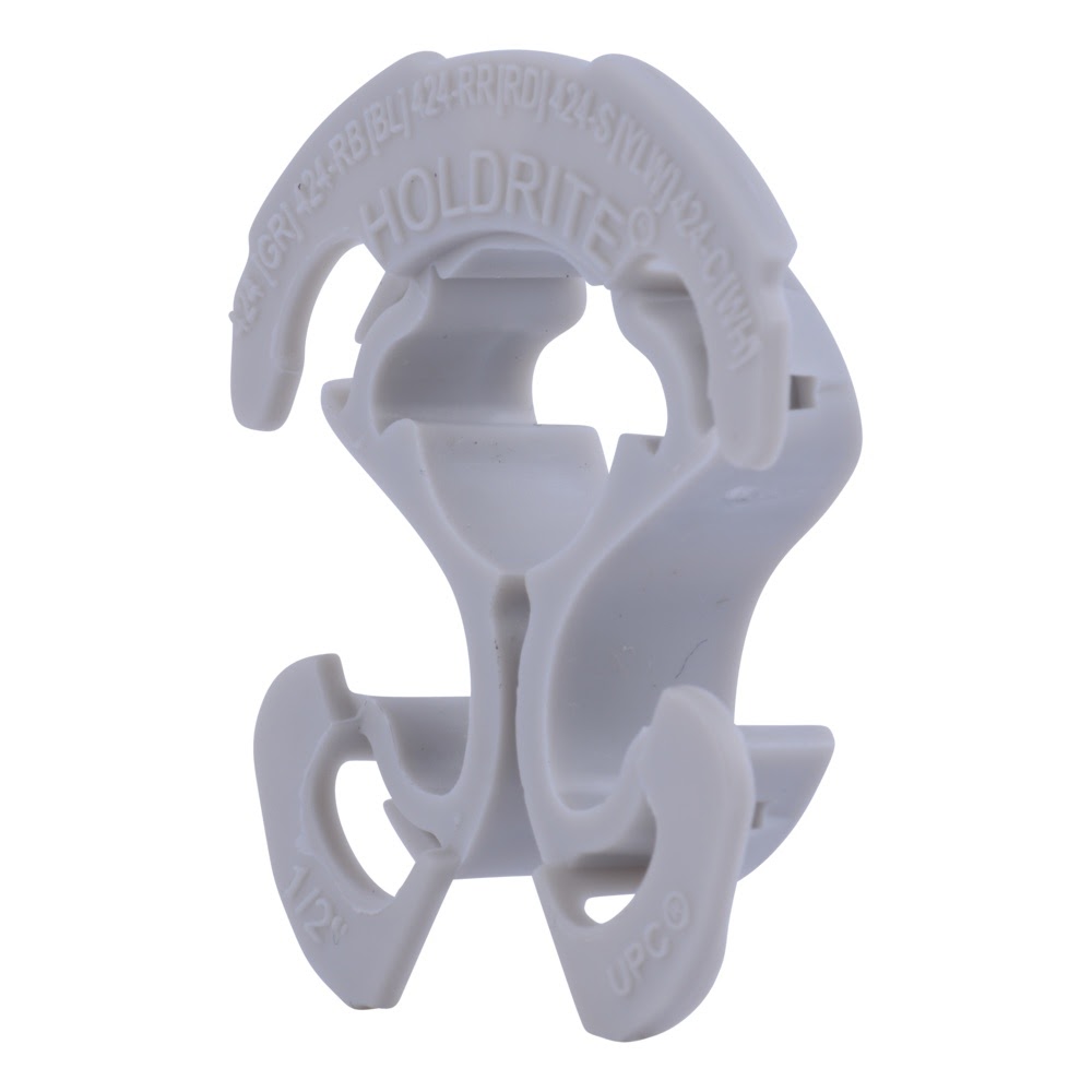 HoldRite 424 1/2 in. Polypropylene Metal Stud Isolator Insert for 121 and 125 Series Brackets