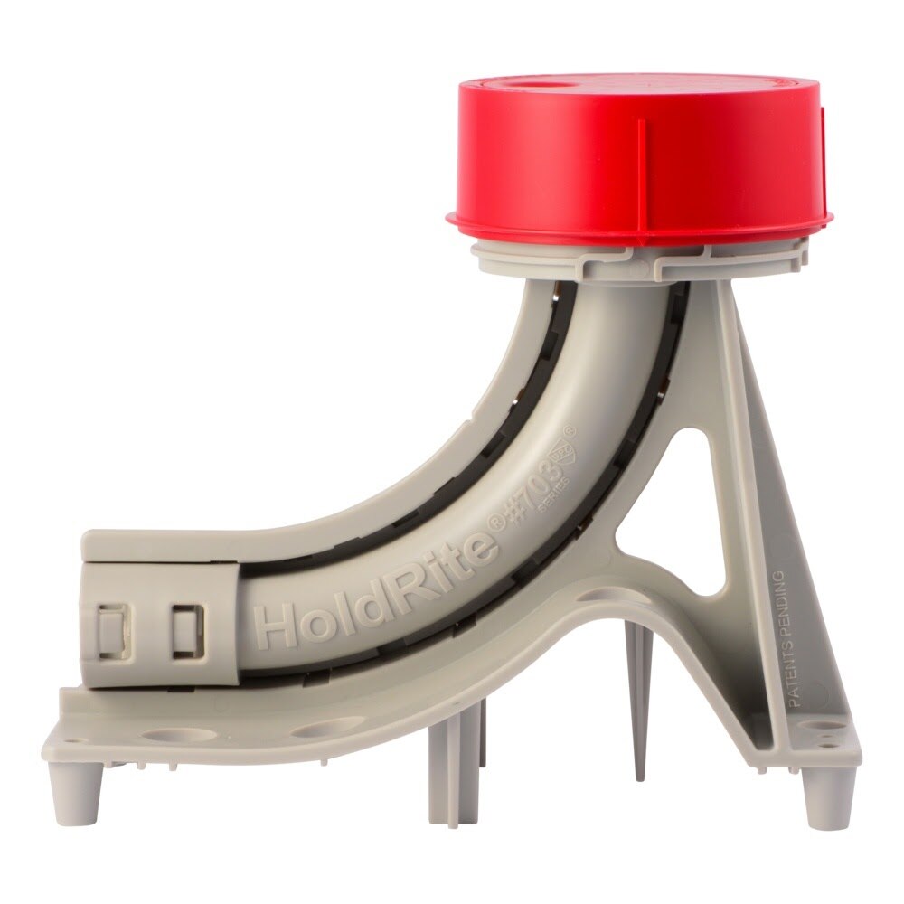 HoldRite 703-SEC Single Slab Support with Extended Screw Cap for In Slab PEX and Conduit - 2