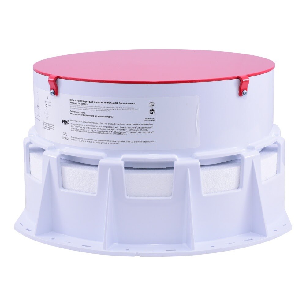 HoldRite HF-H12 12 in IPS OD x 8 in Tall Cast in Place Hollow Firestop Sleeve for 10 in Pipe - 2