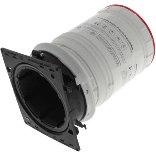 HoldRite HFP-M3 Fire Stop Telescoping Deck Sleeve for 2 in. to 3 in. Metal Pipe - 2