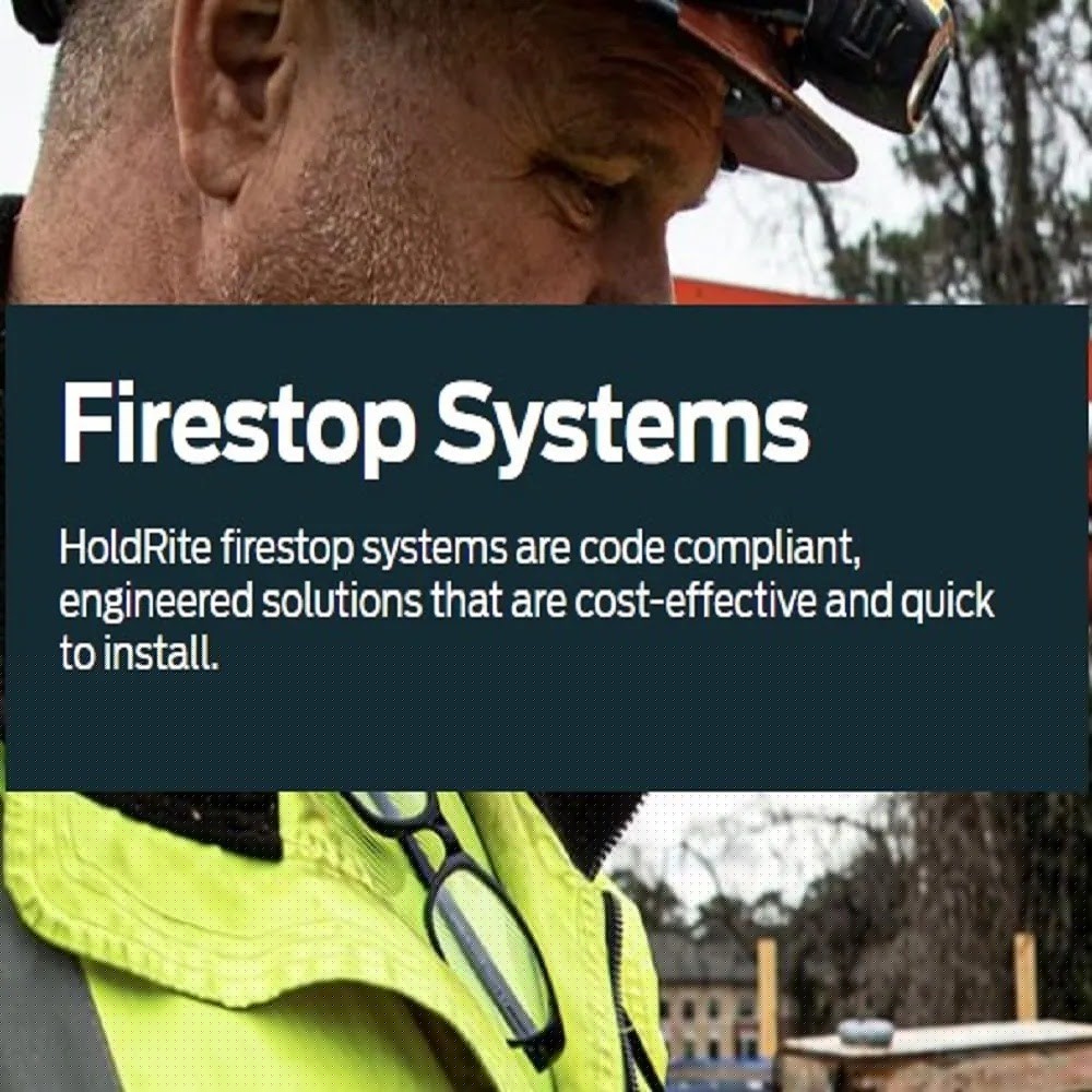 HoldRite HFP-M6B HydroFlame Pro Series Fire Stop Deck Sleeve for 5 in. to 6 in. Metal Pipe, 7-1/4 in. to 8 in. Tall with Adjustable Cap - 3