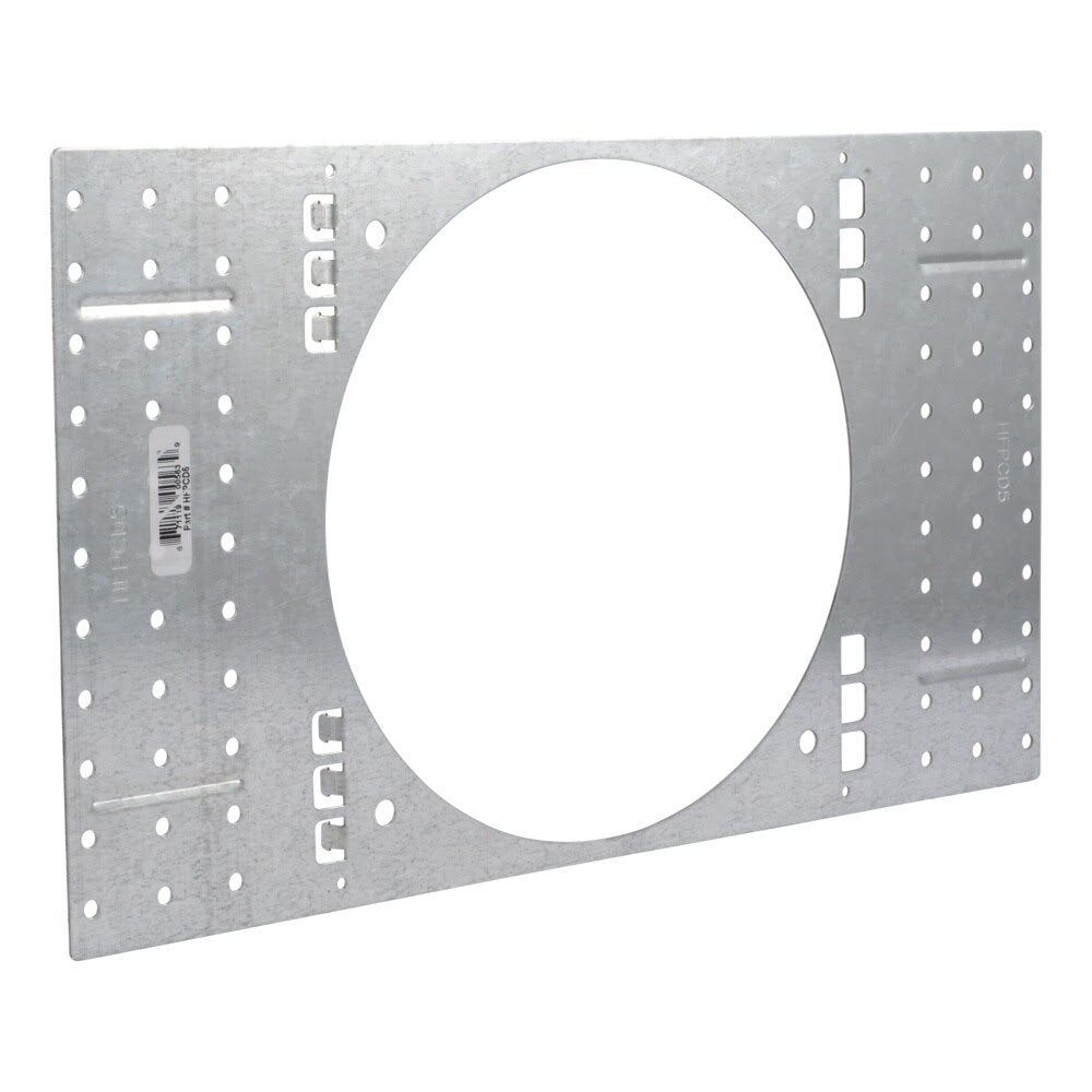 HoldRite HFPCD5 Corrugated Metal Deck Plate 14 in x 8 in for Size 5 Firestop Sleeve Base
