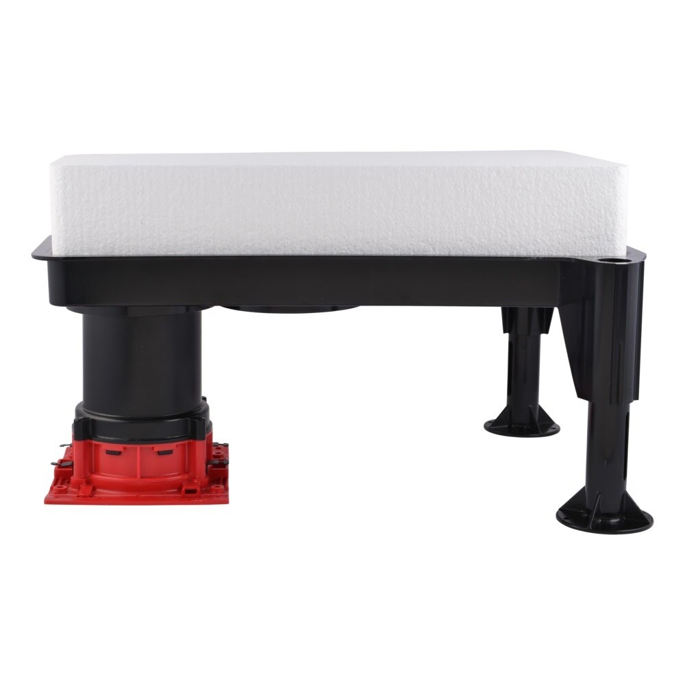 HoldRite HFPLTB-NP-0200-9 HydroFlame Pro Long Tub Box 1-1/2 in. IPS Drain 2 in. Sleeve 9 in. Tall - 2