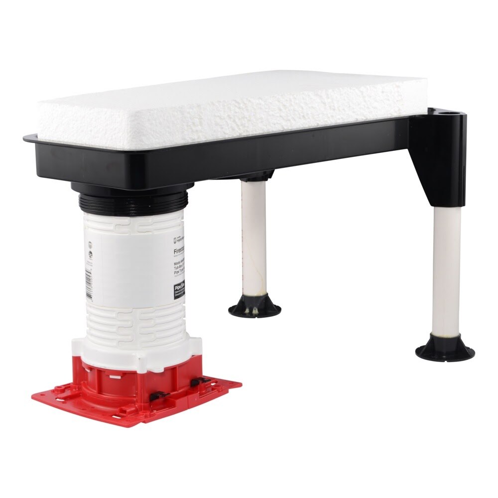 HoldRite HFPTB-TW-0200 HydroFlame Pro Tub Box 1-1-2 in OD Drain HFP-P2B Sleeve 10-1-2 in Tall