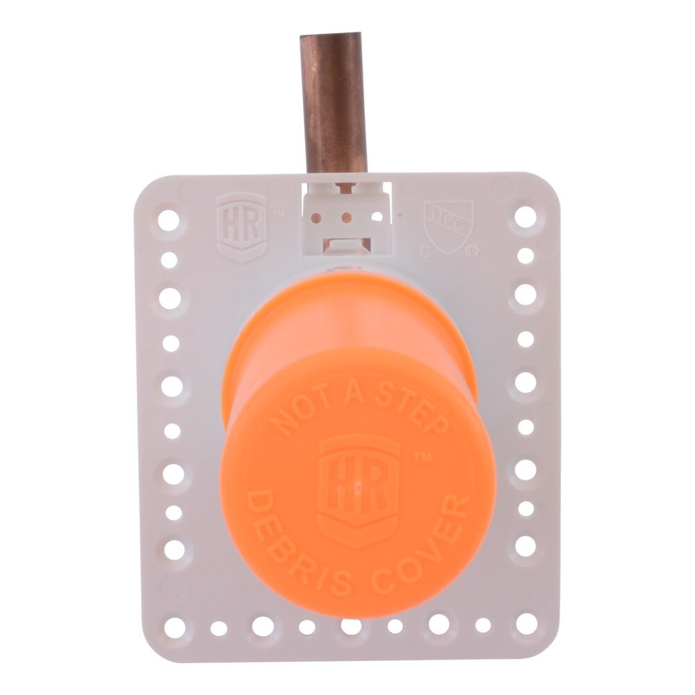 HoldRite HR-F-M-0 Non Fire Rated Copper Fixture Outlet Box 1/2 in. Copper x 1/4 in. Compression Outlet - 2