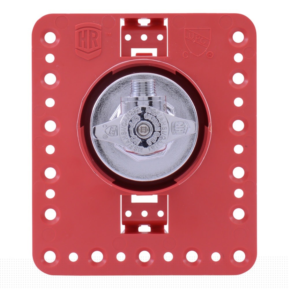 HoldRite HR-FR-C-0 Fire Rated Fixture Outlet Box Assembly 1/2 in. CPVC x 1/4 in. Compression - 3