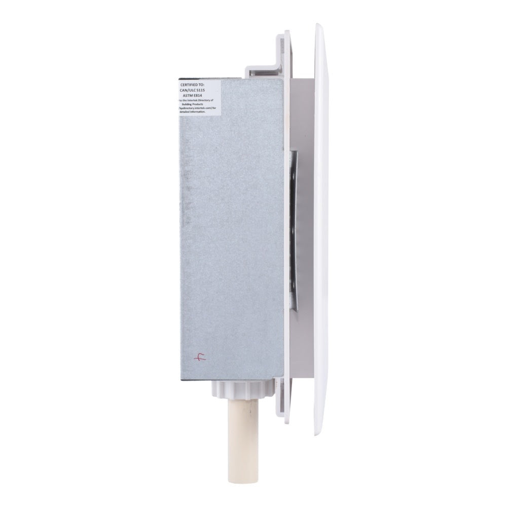 HoldRite HR-IMR-C-0 Fire Rated Ice Maker Outlet Box with 1/2 in CPVC x 1/4 in Compression Valve - 3