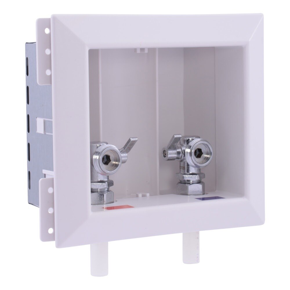 HoldRite HR-WR-P Fire-Rated Half Inch PEX-A Washing Machine Outlet Box without Arresters