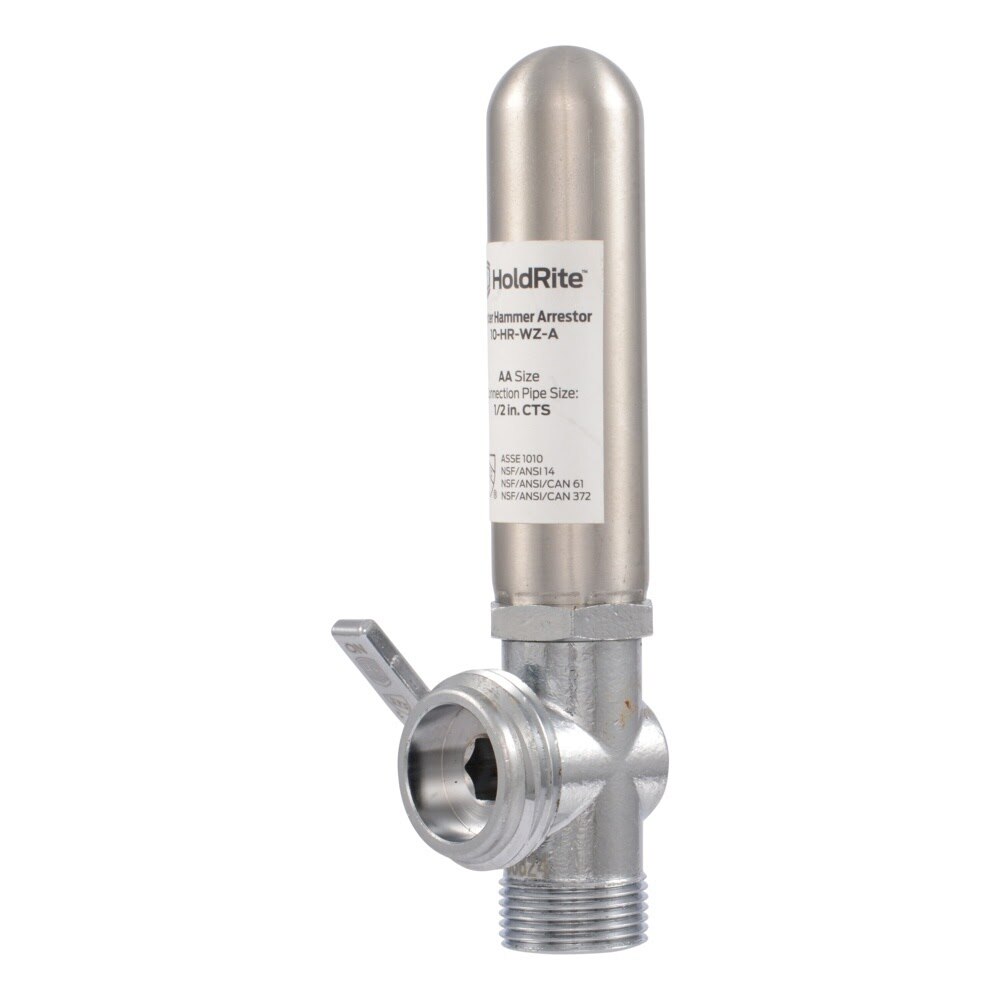 HoldRite HR-WZ-A-LH Left Hand Replacement Valve with Water Hammer Arrestor for Washing Machine Outlet Box