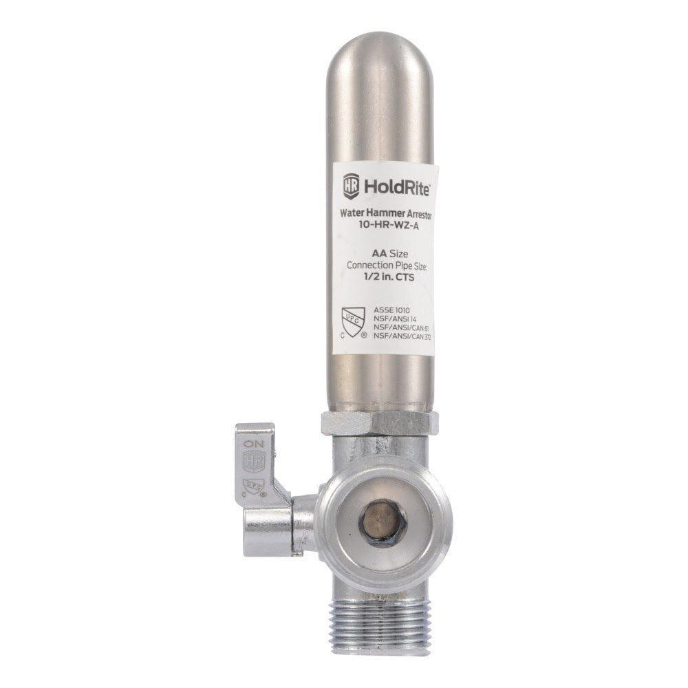 HoldRite HR-WZ-A-LH Left Hand Replacement Valve with Water Hammer Arrestor for Washing Machine Outlet Box - 2