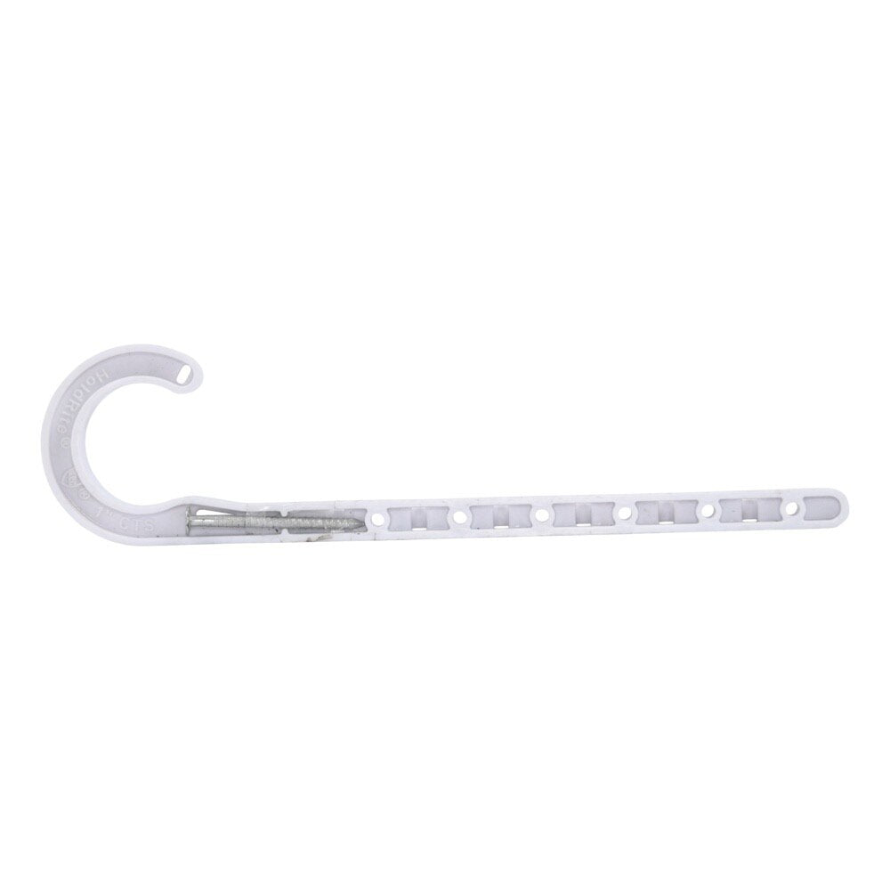 HoldRite P-JHOOK100CTS 1 in Plastic Adjustable J Hook Pipe Hanger 7.375 in Length with Nail Fastener - 2