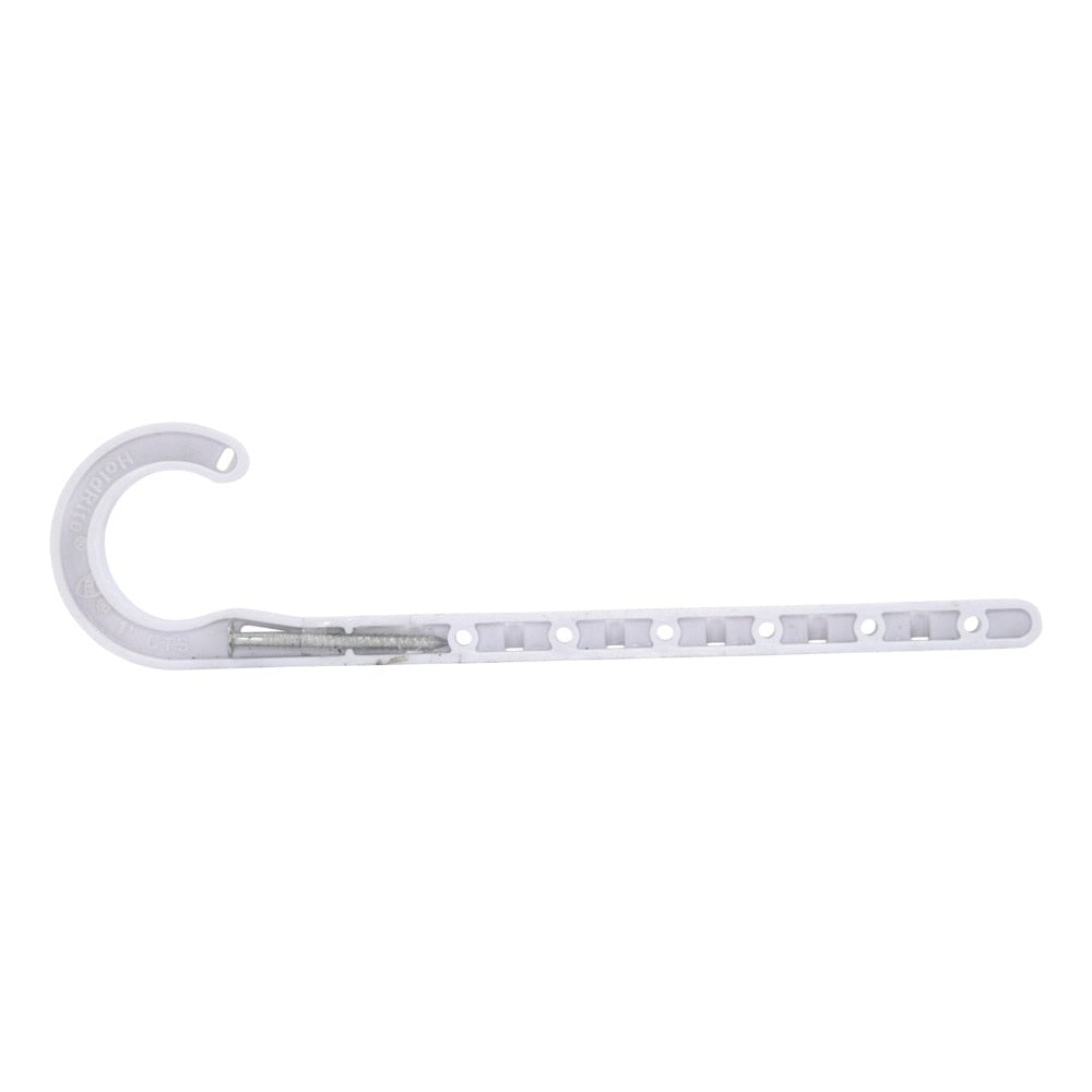 HoldRite P-JHOOK100CTS 1 in Plastic Adjustable J Hook Pipe Hanger 7.375 in Length with Nail Fastener - 2