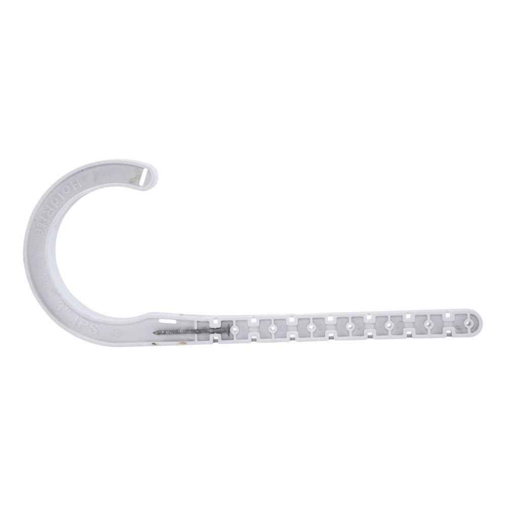 HoldRite P-JHOOK300DWV 3 in. Plastic Adjustable J-Hook Pipe Hanger for DWV Pipe - 2
