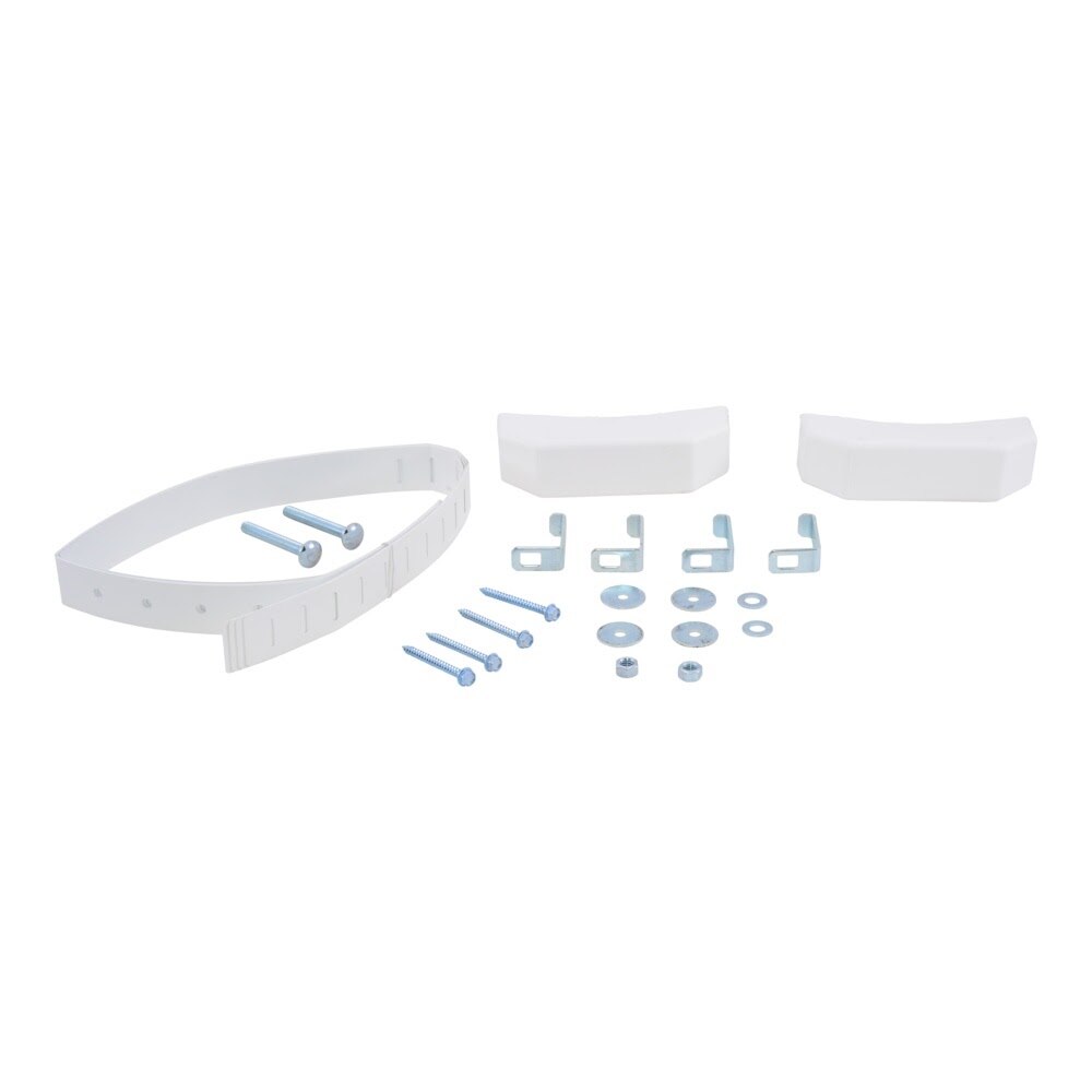 HoldRite QS-50-D Powder-Coated Water Heater Strap Kit for Up to 80 Gallons with Safety Caps