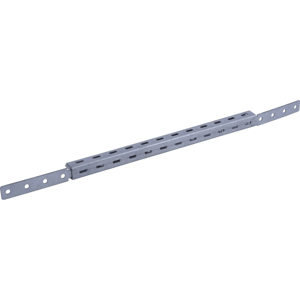 HoldRite SB1 10 in. to 18 in. Galvanized Telescoping Pipe Support Bracket No Screws - 3