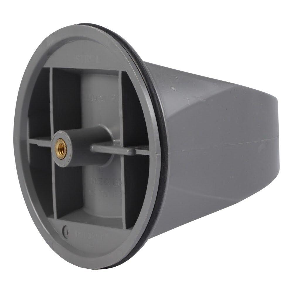 HoldRite TRC3-B 3 in Cleanout Plug with Brass Insert for TestRite Tees