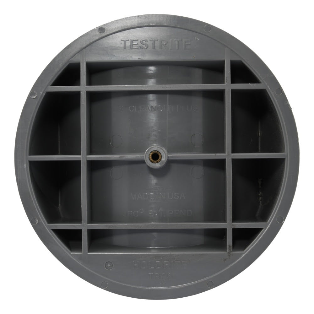 HoldRite TRC6-B 6 in. TestRite Cleanout Plug with Brass Insert for Test Cleanout Tees - 3