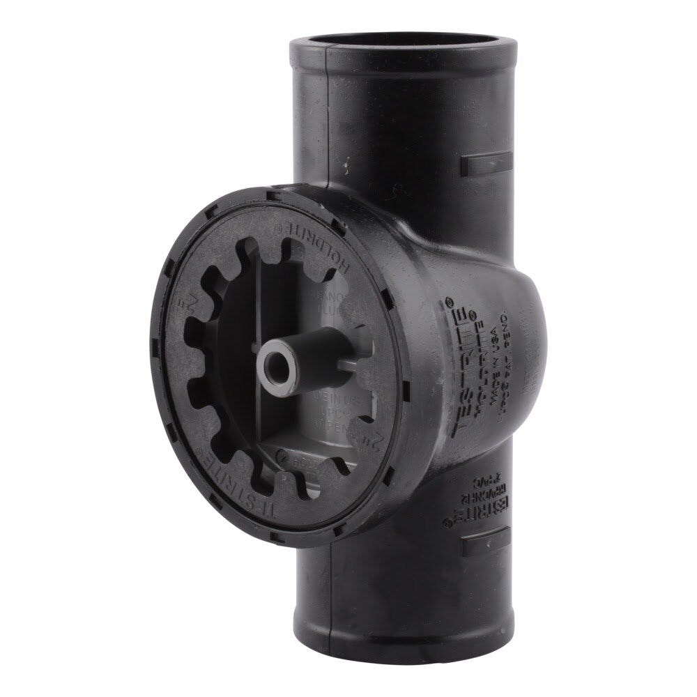 HoldRite TRPVC3 3 in. PVC DWV Test Cleanout Tee