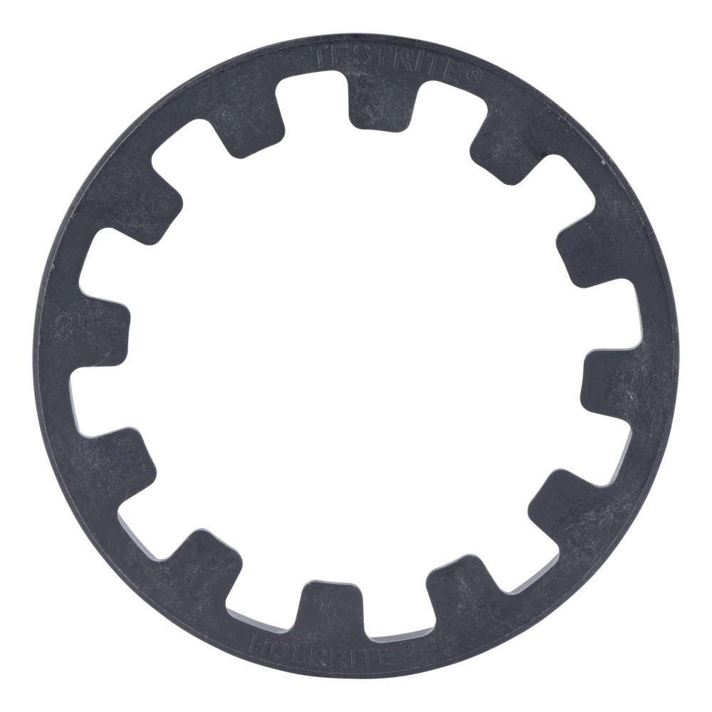 HoldRite TRSABS3 3 in ABS Spanner Ring for TestRite ABS Test Cleanout Tee - 2