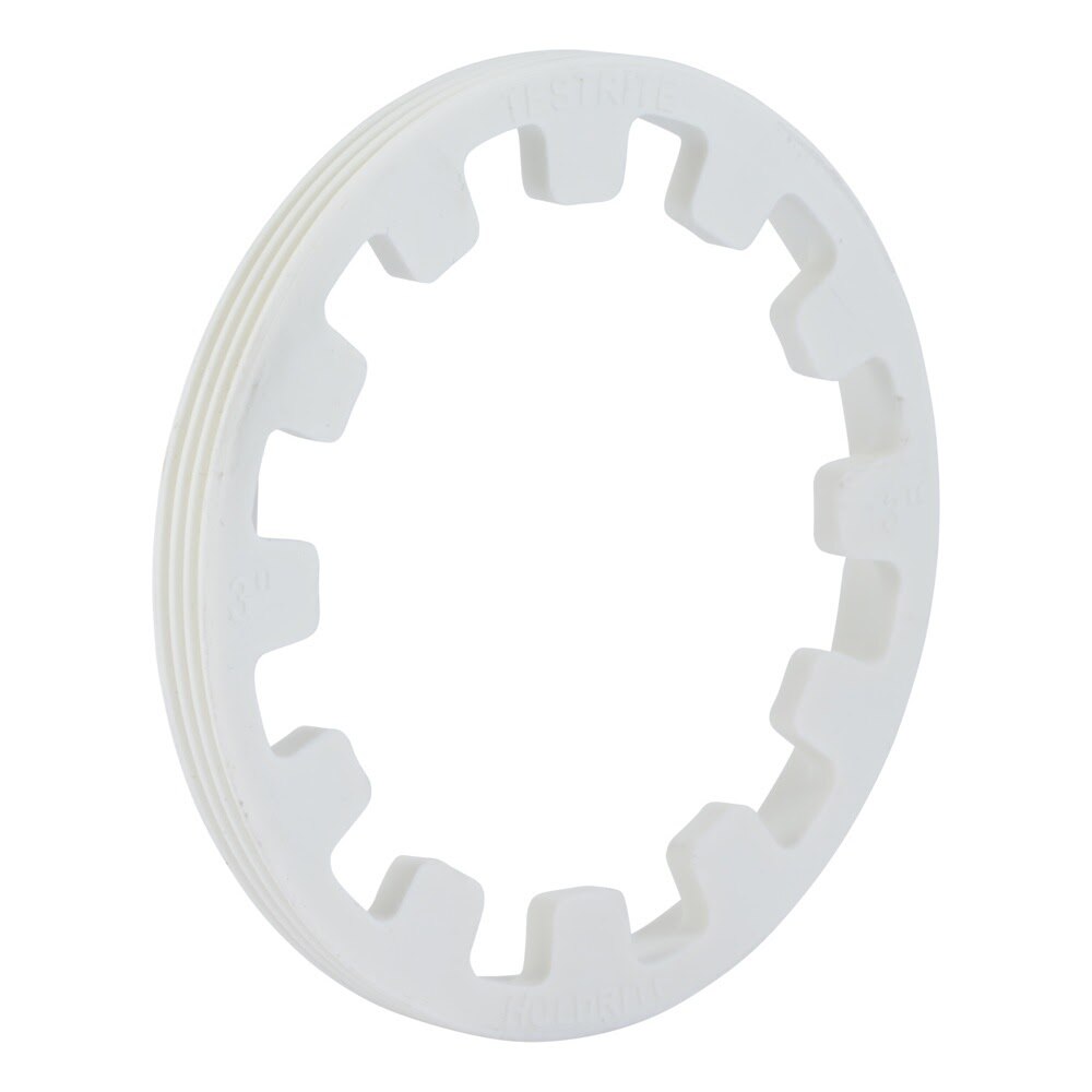HoldRite TRSPVC3 3 in PVC Spanner Ring for TestRite PVC Test Cleanout Tees