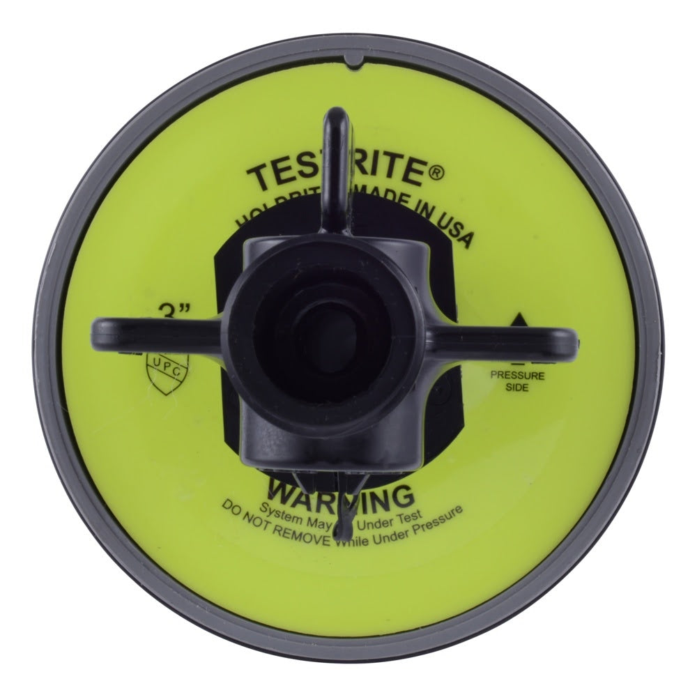 HoldRite TRW3V 3 in TestRite Test Wedge with Valve for DWV Testing - 2