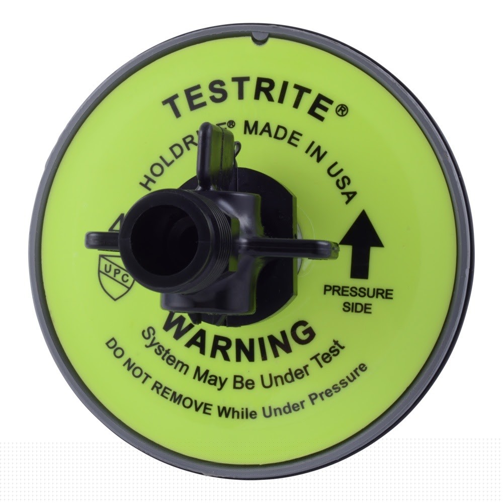 HoldRite TRW4V 4 in TestRite Test Wedge with Valve for DWV Testing
