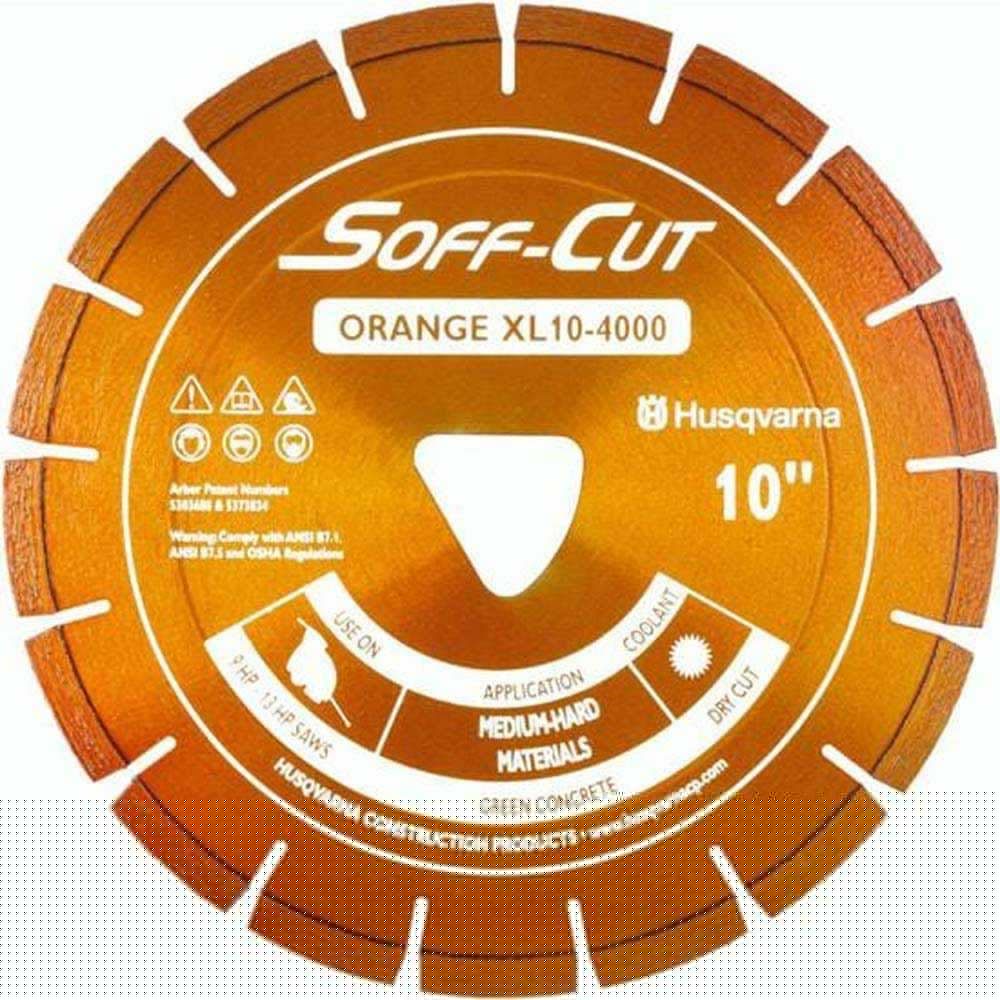 Husqvarna 542777008 XL6-4000 Blade/Skidplate for Early Entry Cutting