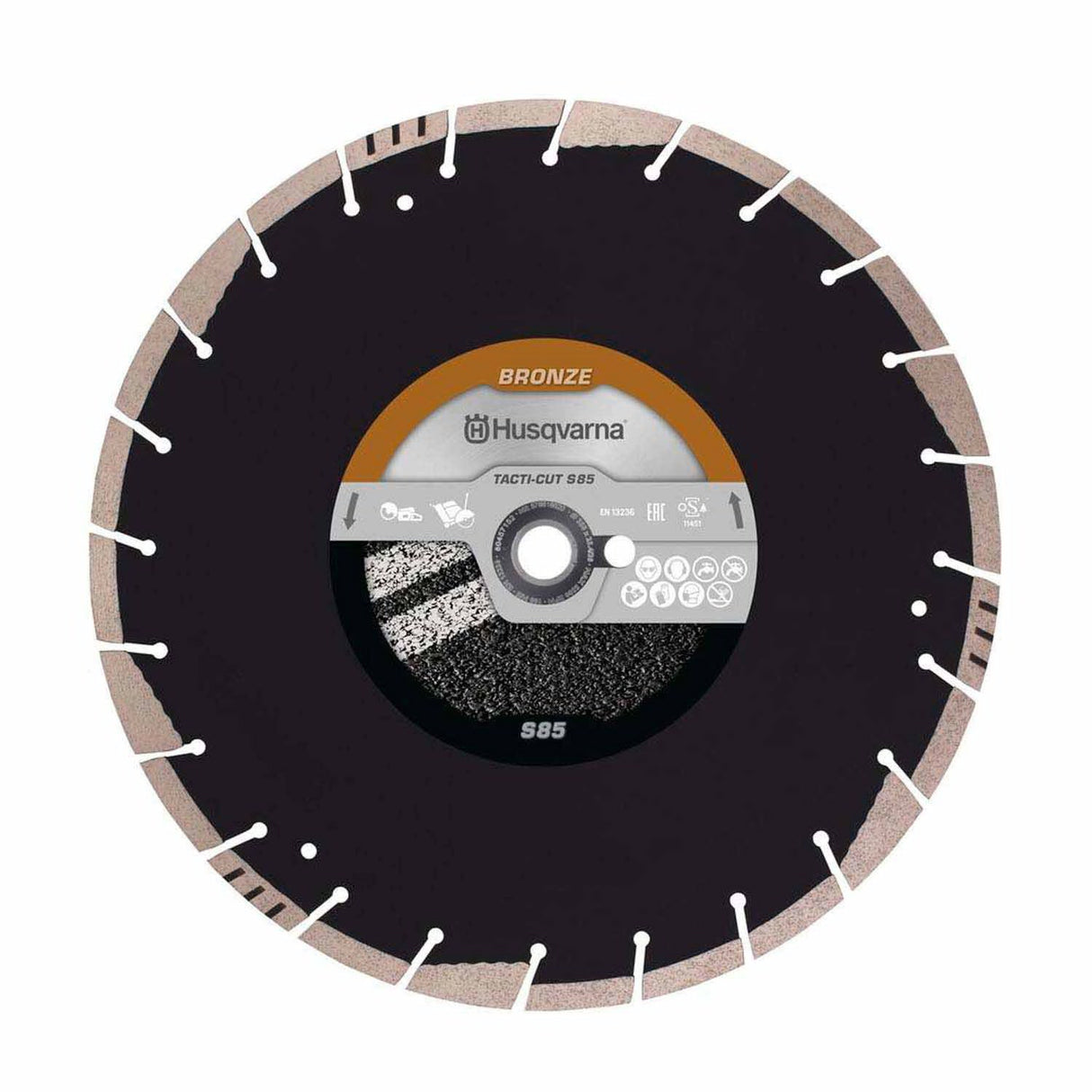 Husqvarna 546026101 Tacti-Cut S85 Diamond Blade for Asphalt Cutting