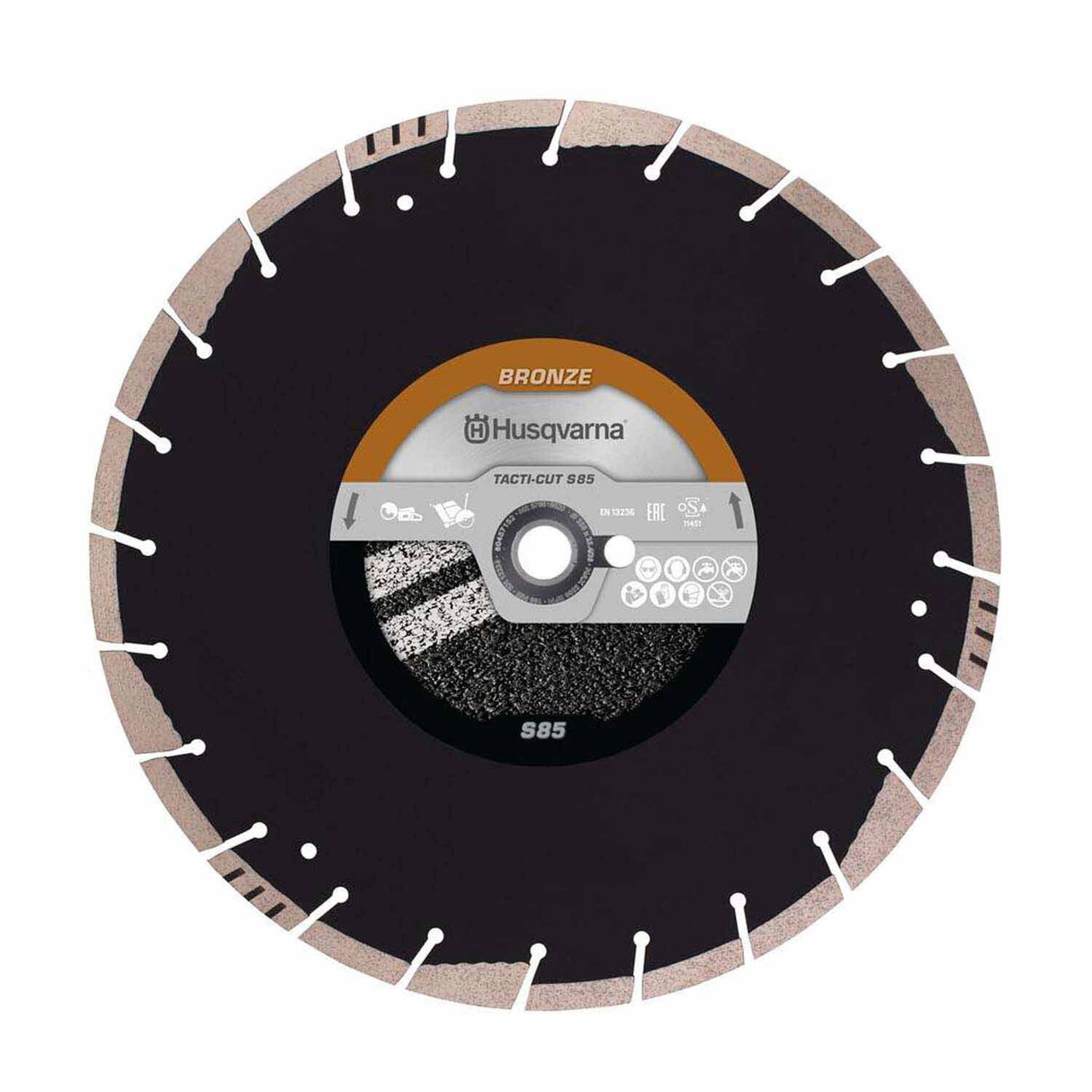 Husqvarna 546026101 Tacti-Cut S85 Diamond Blade for Asphalt Cutting