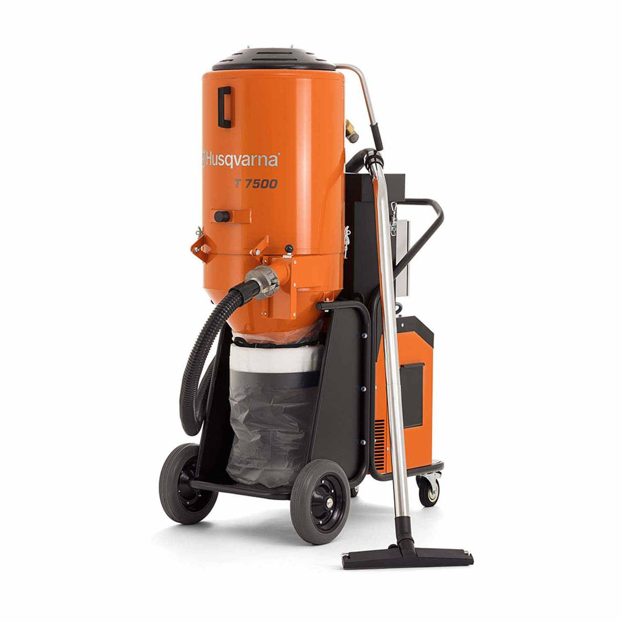 Husqvarna 967664101 T 7500 Industrial Dust Extractor, 230V 3-Phase with HEPA Filtration