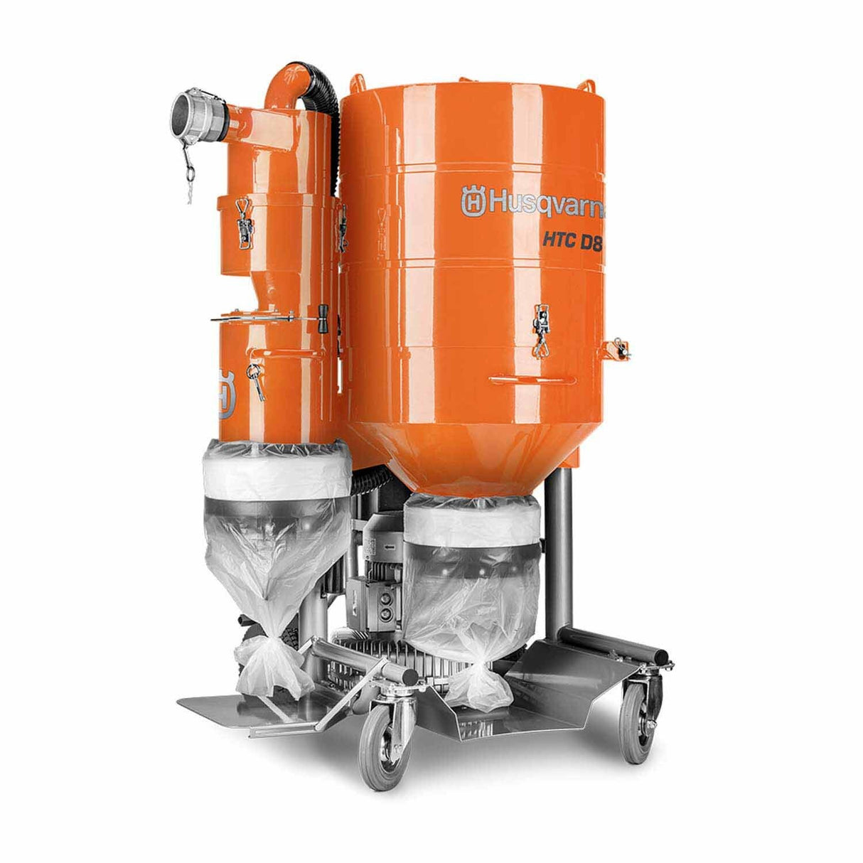 Husqvarna 967839011 HTC D80 Industrial Dust Extractor, 7.5 kW 3-Phase 440-480V (US)