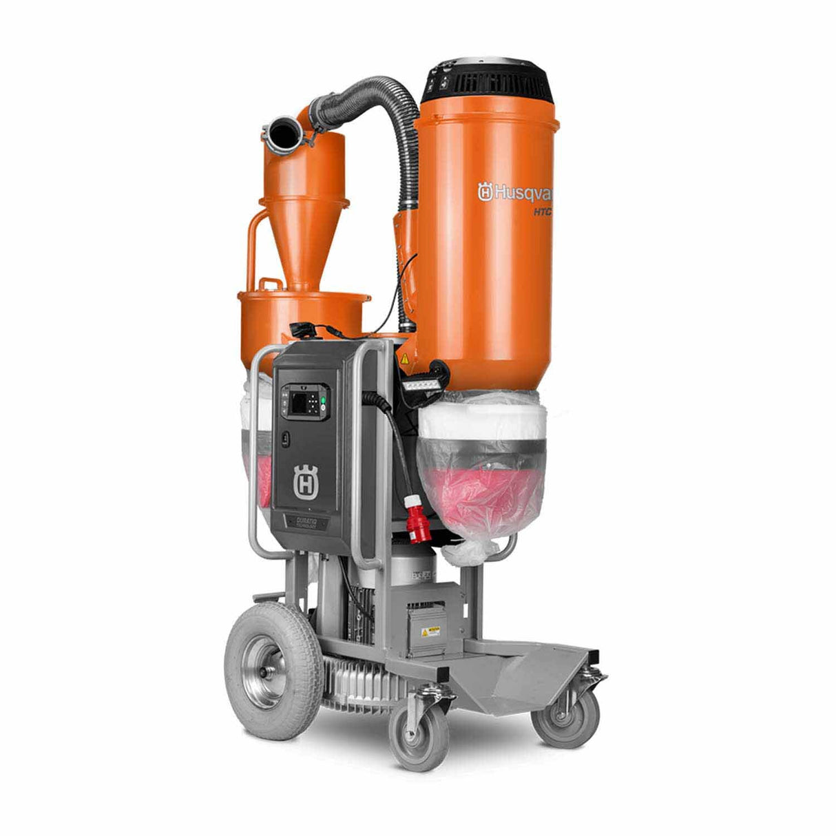 Husqvarna 967839912 HTC D60 Industrial Dust Extractor, 5.5 kW, 3x440-480V, Auto-purge Ready