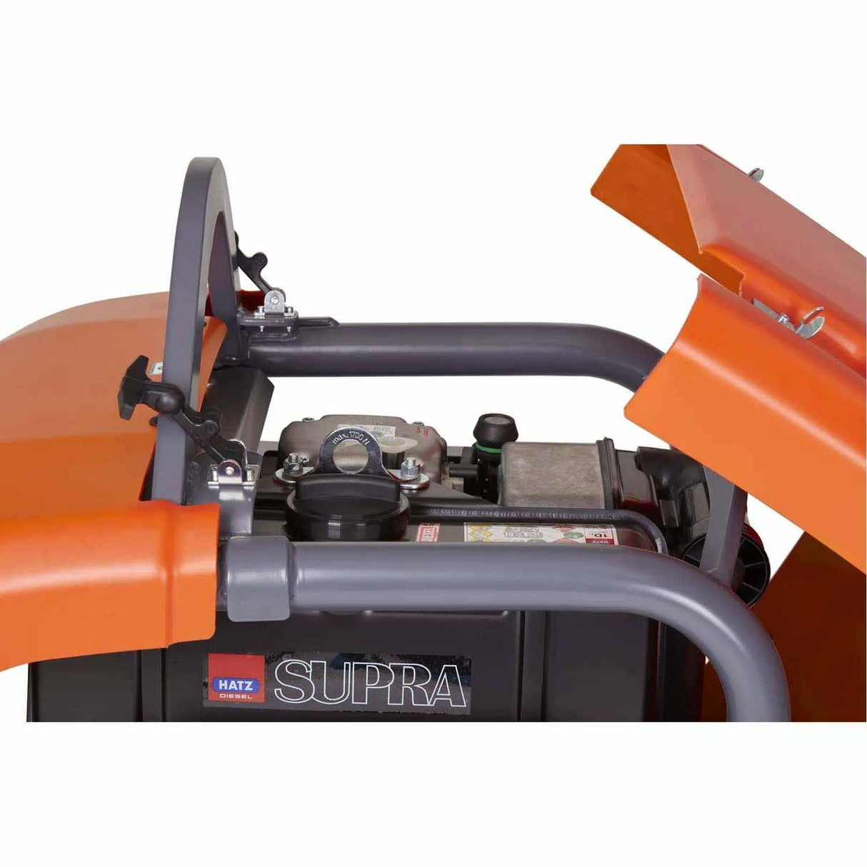 Husqvarna 967855522 LG 504 Reversible Plate Compactor, 27.56 in Plate, Hatz Diesel - 2