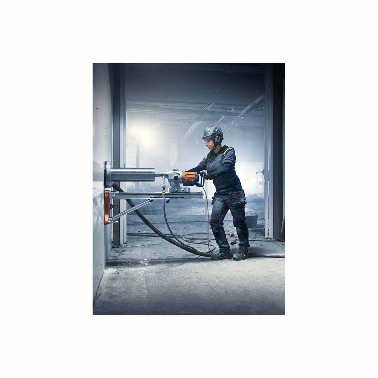 Husqvarna 970455303 DMS 400 ATS-VP100 Electric Core Drill and Stand - 7