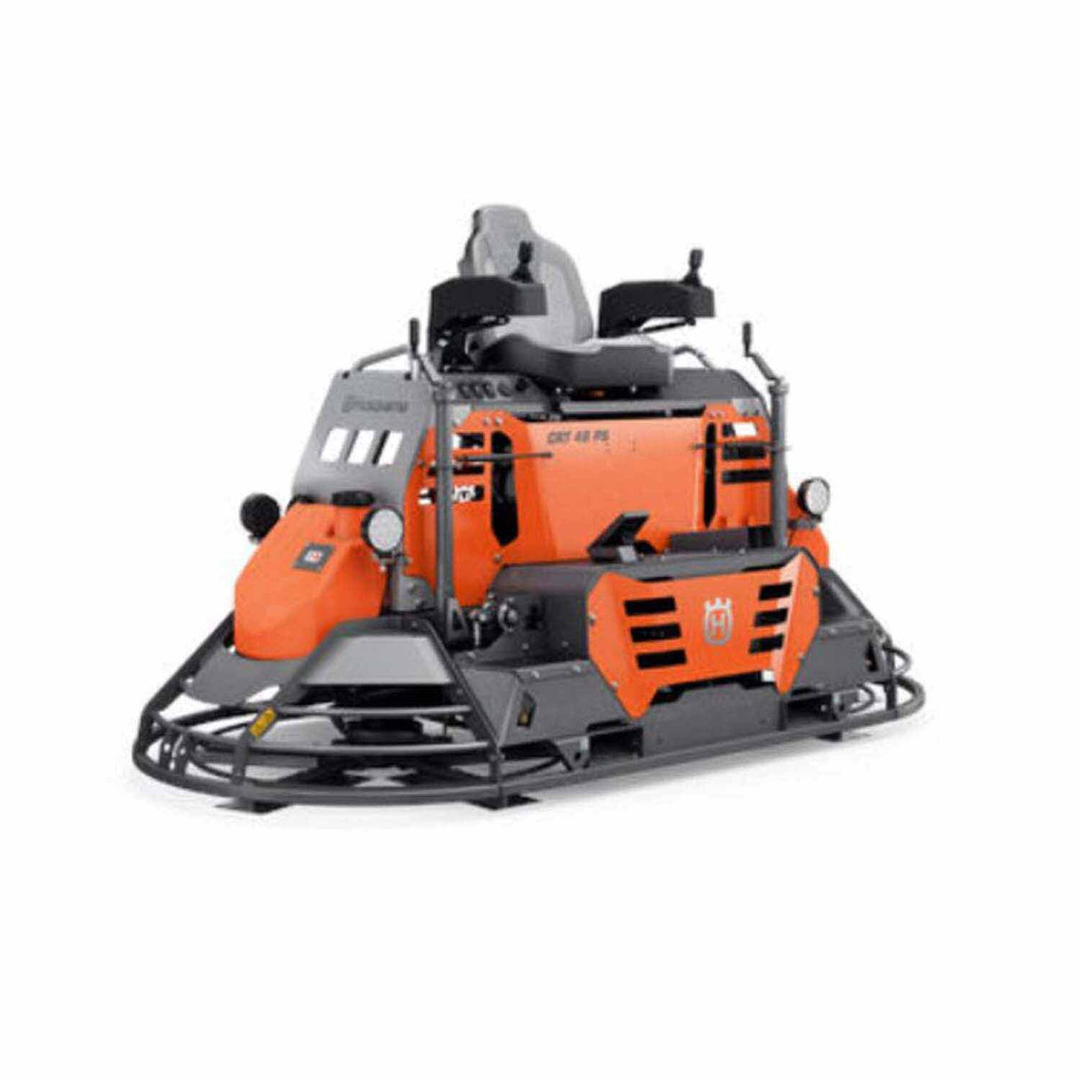 Husqvarna 970461614 CRT 48 PS Dual Fuel Ride-On Power Trowel, 48 in Troweling Diameter (Petrol/LPG)
