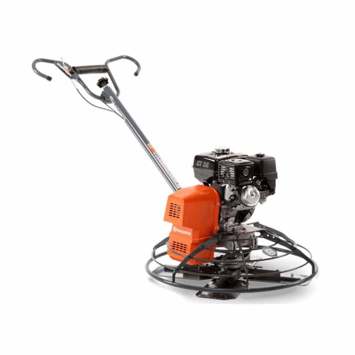 Husqvarna 970465504 CT 36 8A Walk-Behind Power Trowel with Adjustable T-Handle, 36 in. Diameter