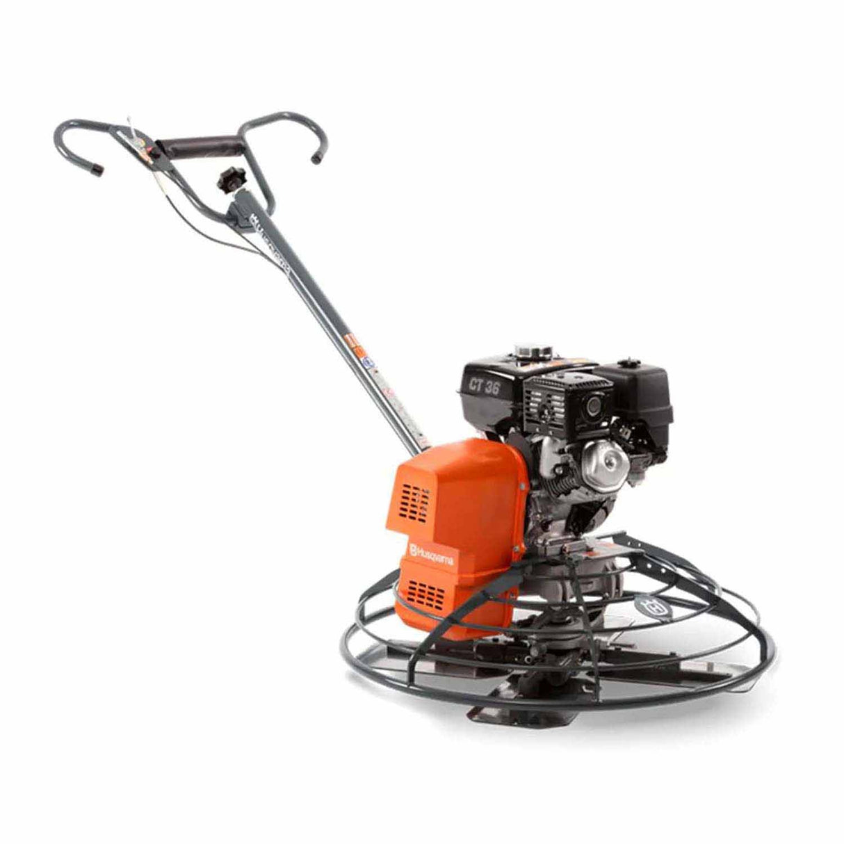 Husqvarna 970465507 CT 36 Walk-Behind Power Trowel with Adjustable Pitch Handle (4 Blade, 36 in.)