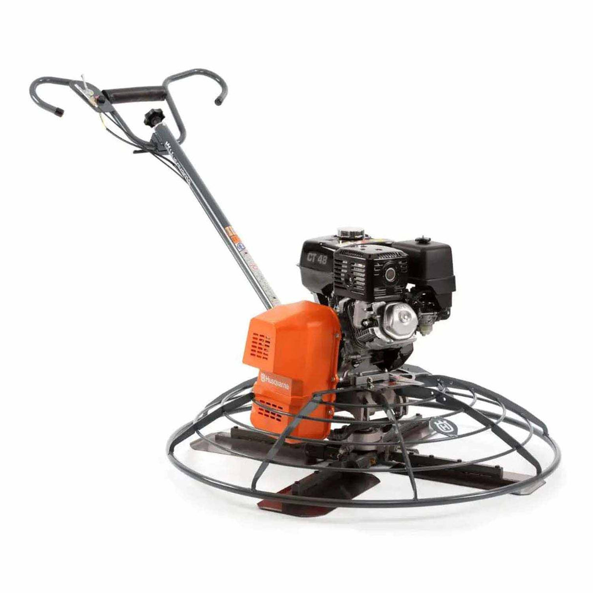 Husqvarna 970465605 CT 48, 13A-V with Adjustable T-Handle Walk-Behind Power Trowel