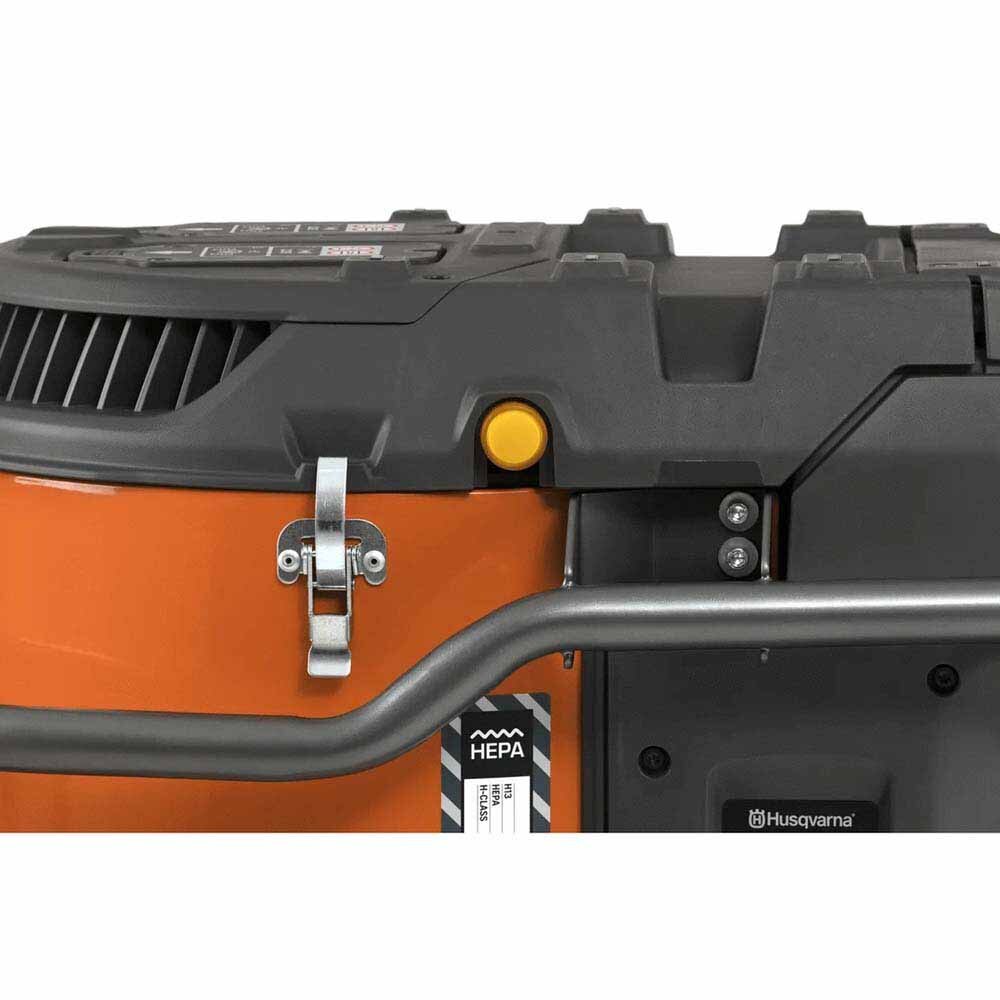 Husqvarna DE130 120V HEPA Dust Extractor Vacuum - High Productivity Dust Extraction - 9